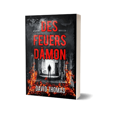 Lektorat Papiervogel, Portfolio: Korrektorat - David Thomas: Des Feuers Dämon. Mystery-Thriller, Selfpublishing