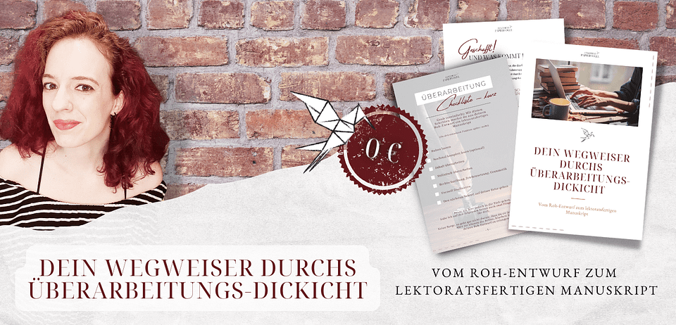 Lektorat Papiervogel: Dein Wegweiser durchs Überarbeitungs-Dickicht - so sieht deine Checkliste aus. Für dich als Dankeschön für deine Newsletter-Anmeldung